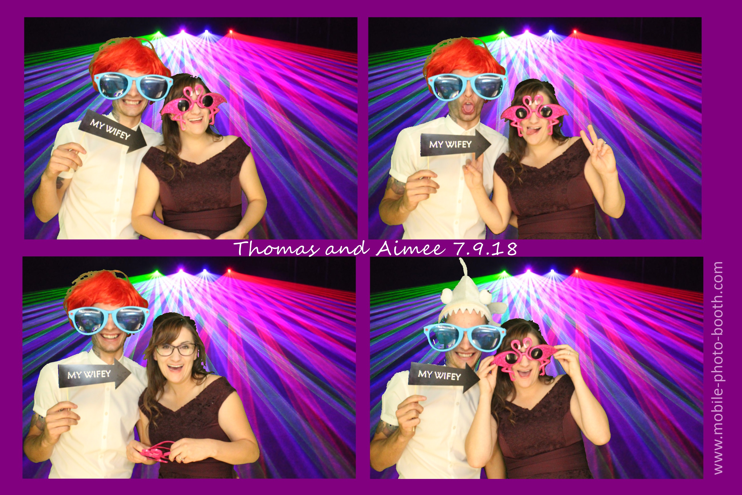 Tom & Aimee wedding | View more photos from the event at images.mobile-photo-booth.com/u/MobilePhotoBoothUK/Tom-Aimee-wedding